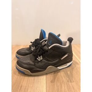 Size 7Y - Men's Nike Air Jordan 4 Retro Motorsports Alternate 2017 No insoles